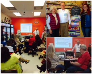 Betsy's Health Foods welcomed Dean Morris of Nature's Way for special immune training in late January.